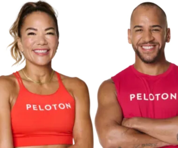 Peloton instructors Susie Chan & Jeffrey McEachern.