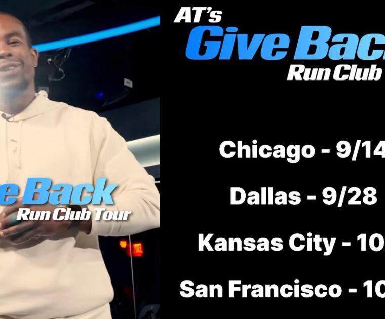 Peloton's Give Back Tour with Alex Toussaint.