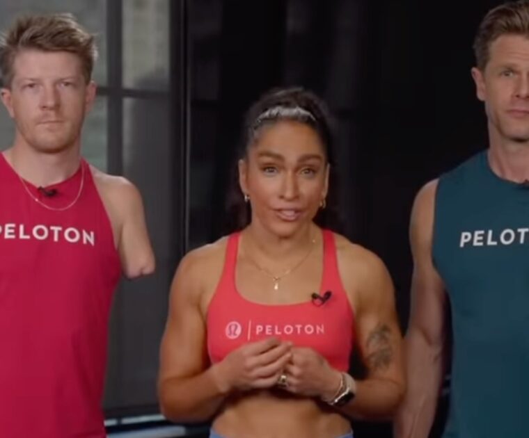 Peloton's Instagram post announcing HYROX classes.