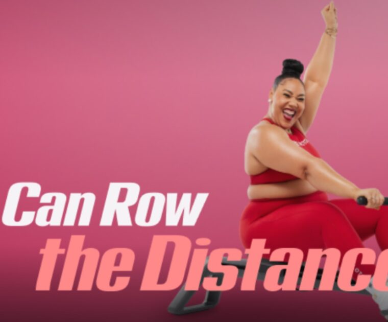 Peloton's You Can Row the Distance rowing program.