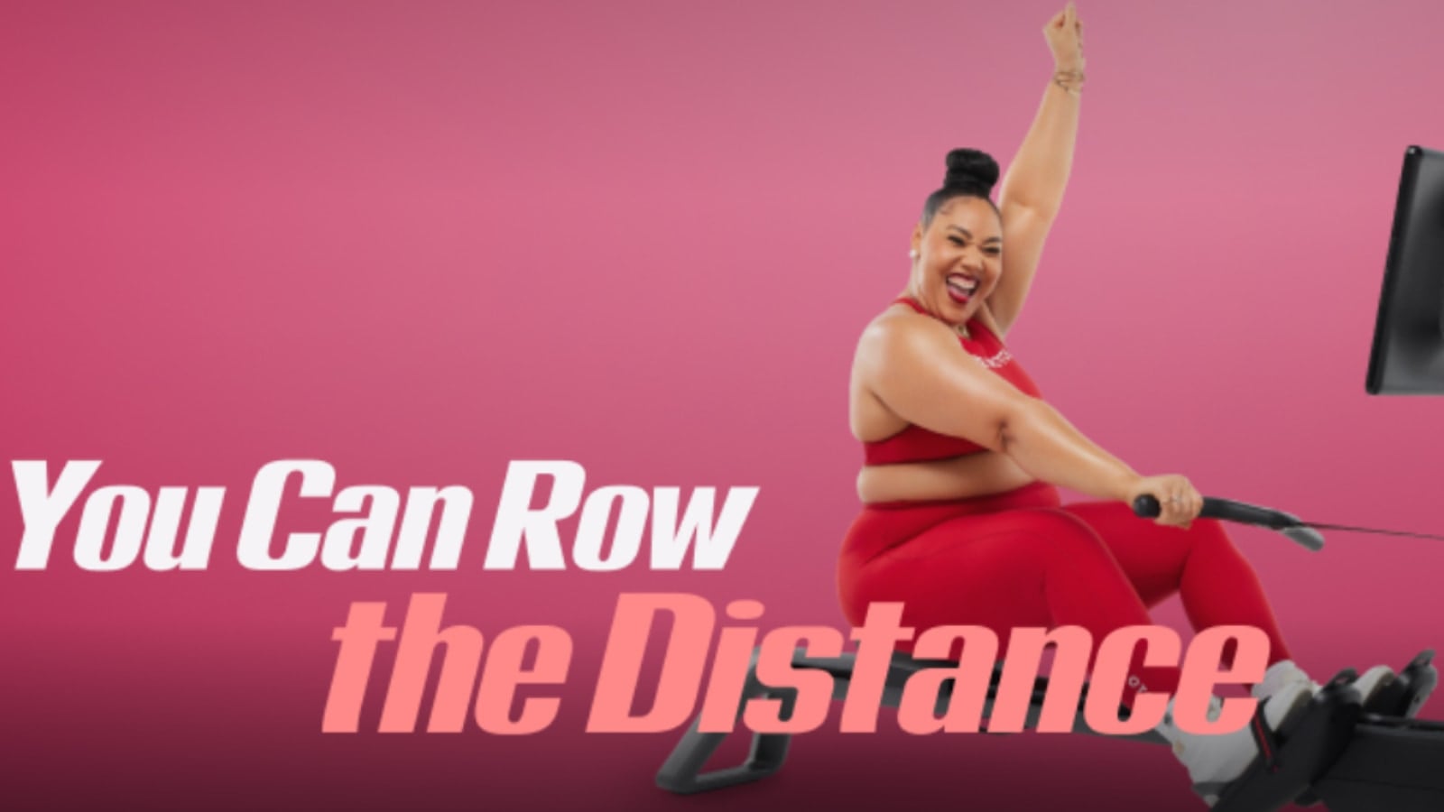 Peloton's You Can Row the Distance rowing program.