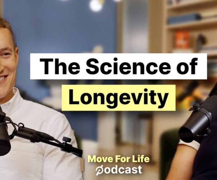 Peloton's "Move for Life" podcast. Episode 1 hosted by Matt Wilpers with Dr. Kavita Patel