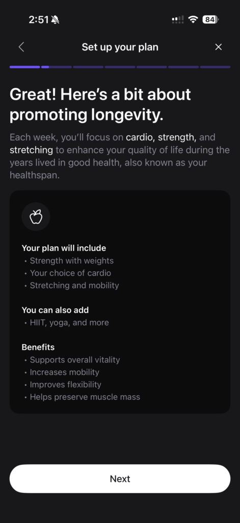 Overview of Promote Longevity goal