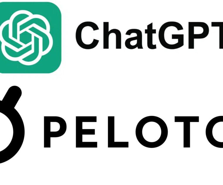 Peloton & CHat GPT Logos
