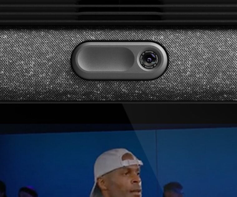 The new movement tracker camera on a Peloton Cross Training Tread+