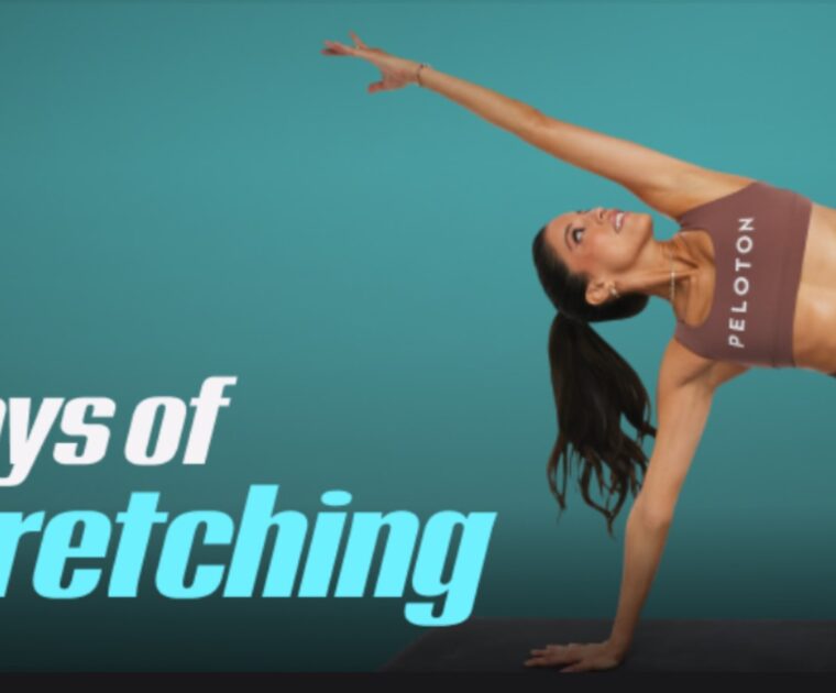 Hannah Corbin's 7 Days of Stretching program on Peloton.