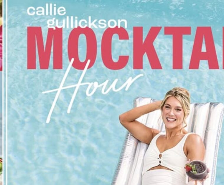 Invite for the "Mocktail Hour with Callie" event at Peloton Studios New York for her book.
