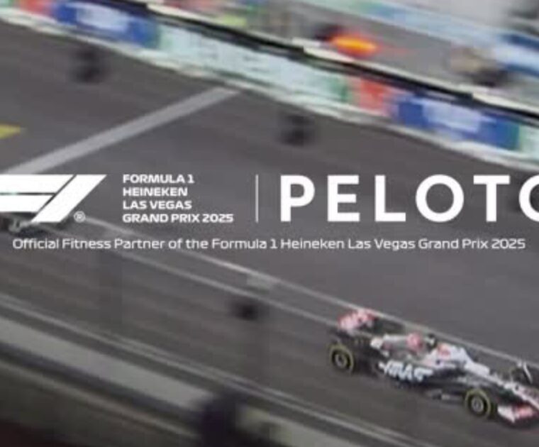 Peloton x F1 (Formula 1) partnership.