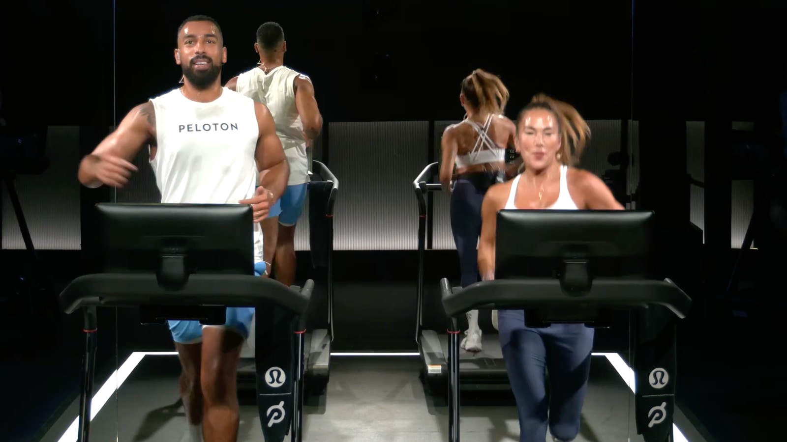 Peloton's "Move as One: 5K" class from London.