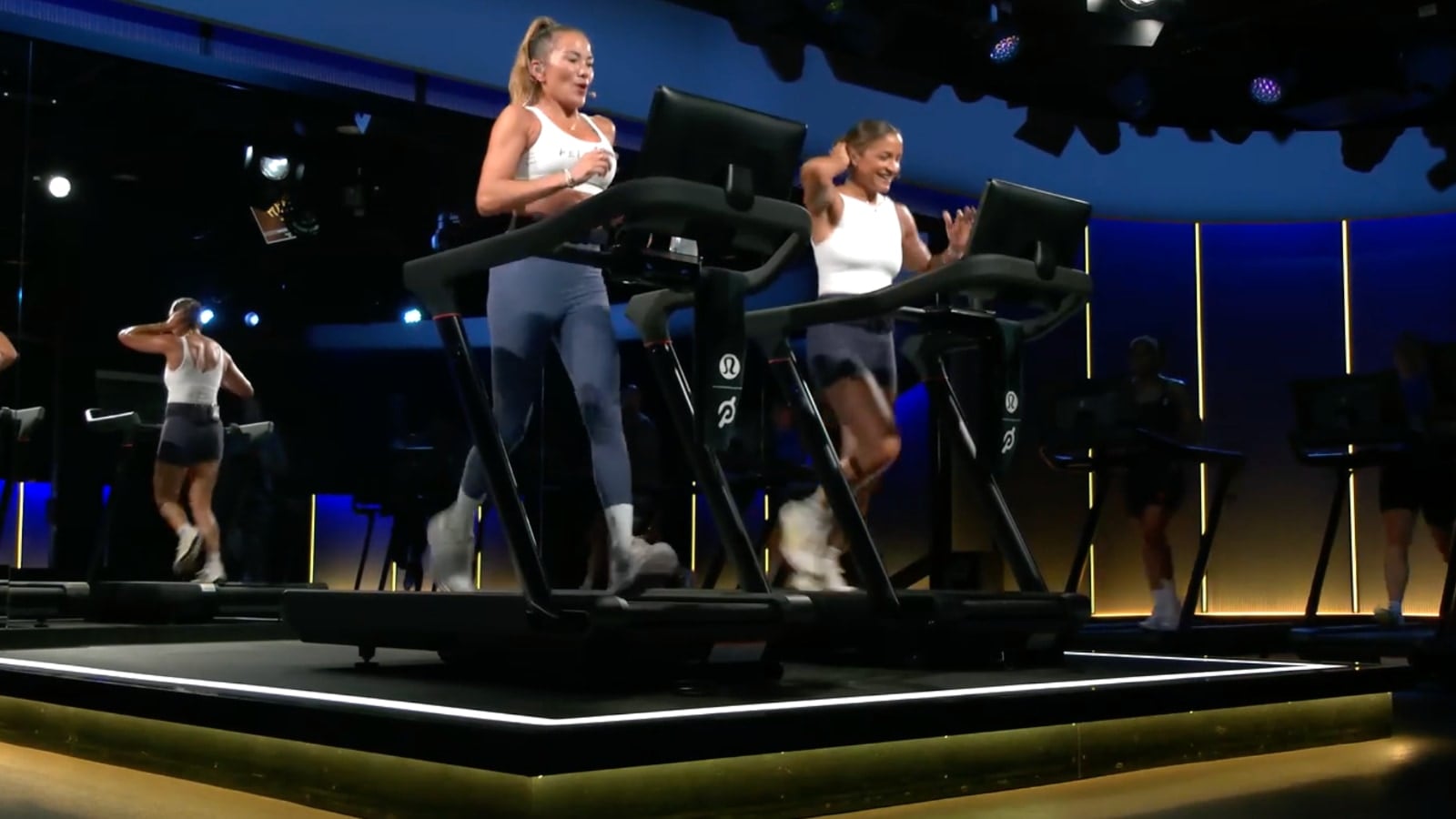 Peloton's "Move as One: 5K" class from London.