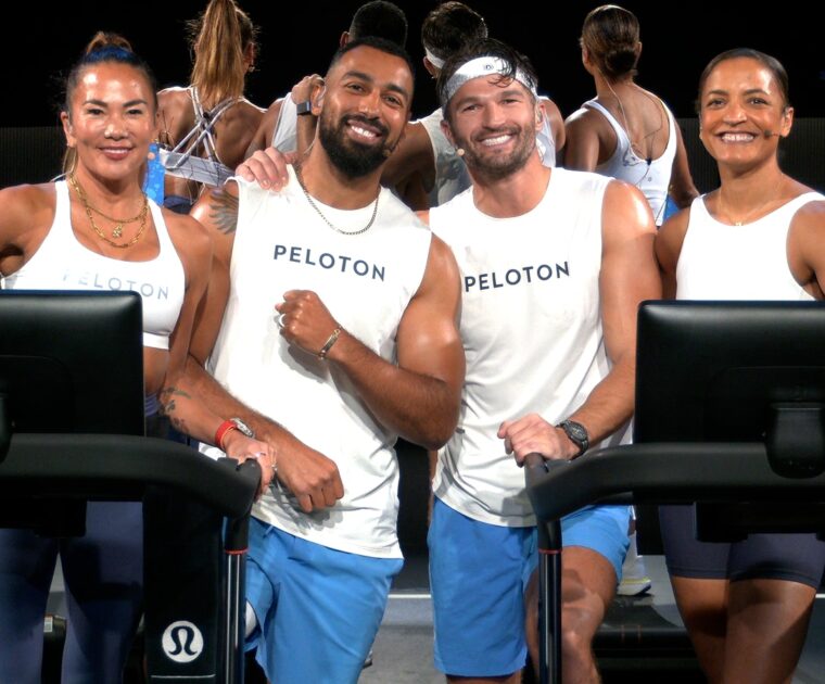 Peloton's "Move as One: 5K" class from London.