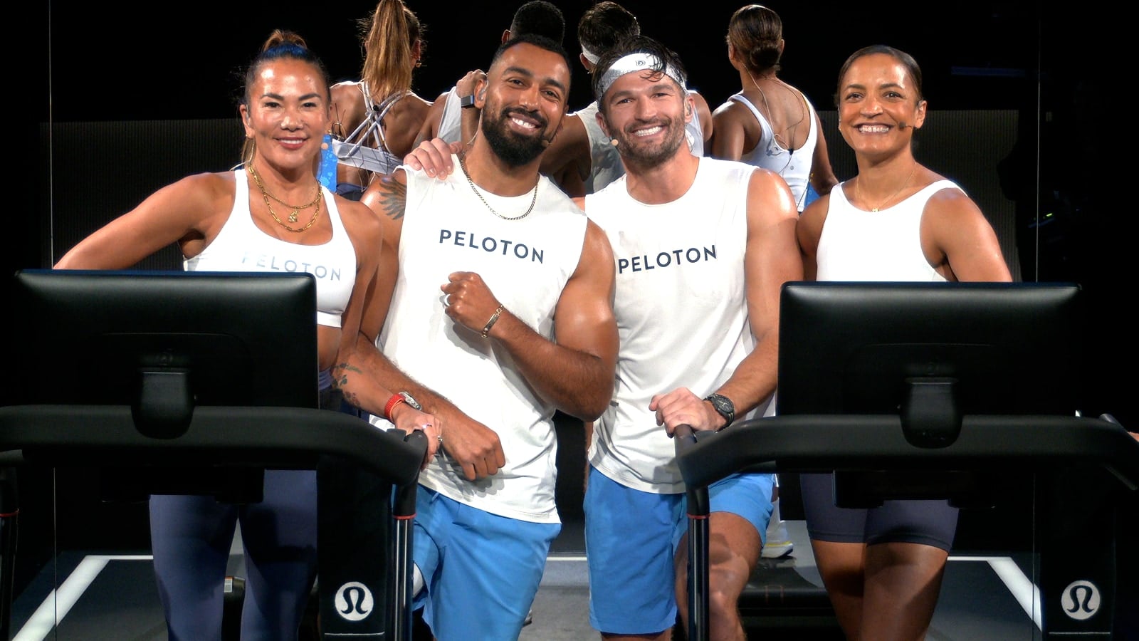 Peloton's "Move as One: 5K" class from London.