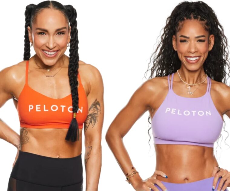 Peloton instructors Robin Arzon & Kirsten Ferguson.