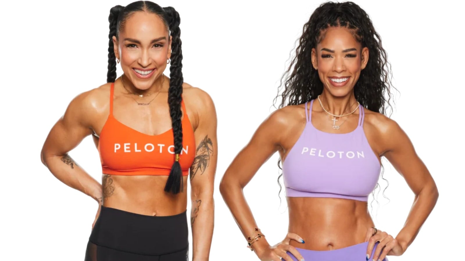 Peloton instructors Robin Arzon & Kirsten Ferguson.