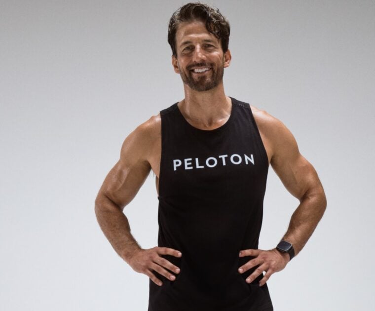 Guest Peloton instructor Tim Robards.