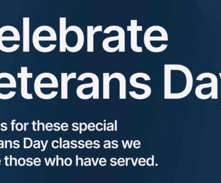 Peloton's Veterans Day classes for 2025.
