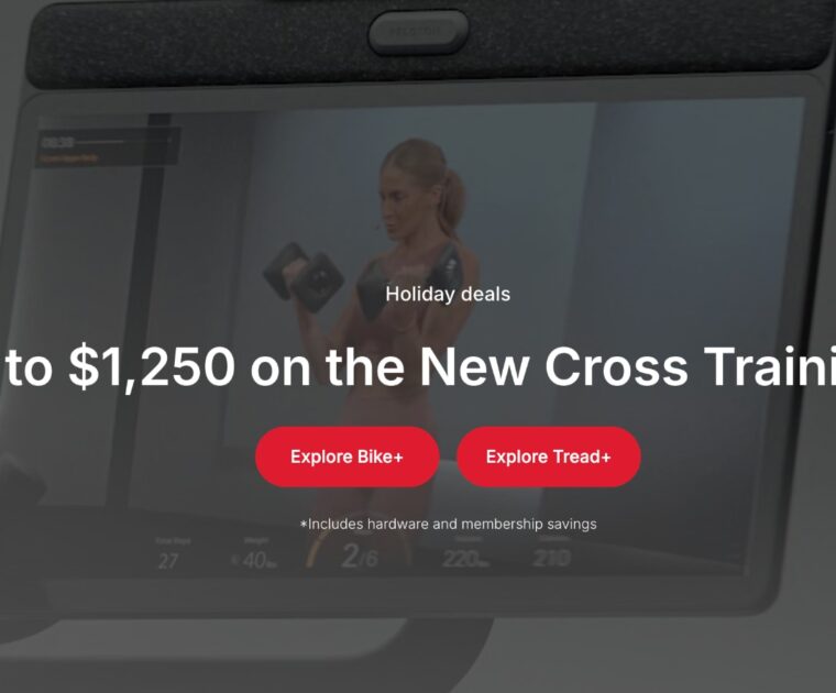 Peloton's 2025 Holiday sales.