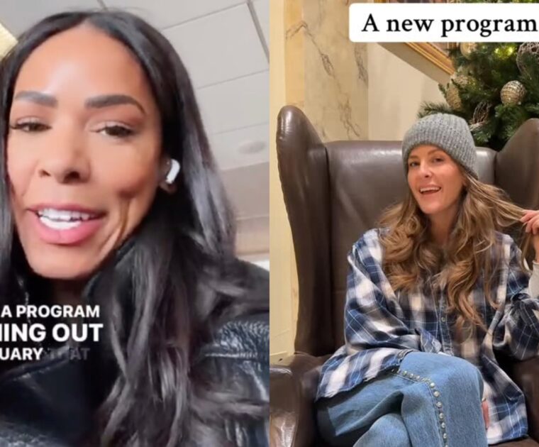 Teases from Rebecca Kennedy & Kirsten Ferguson about new Peloton programs in January 2026.