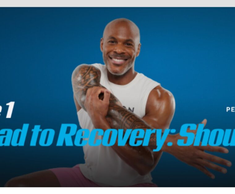 Peloton's "Road To Recovery: Shoulder" program.