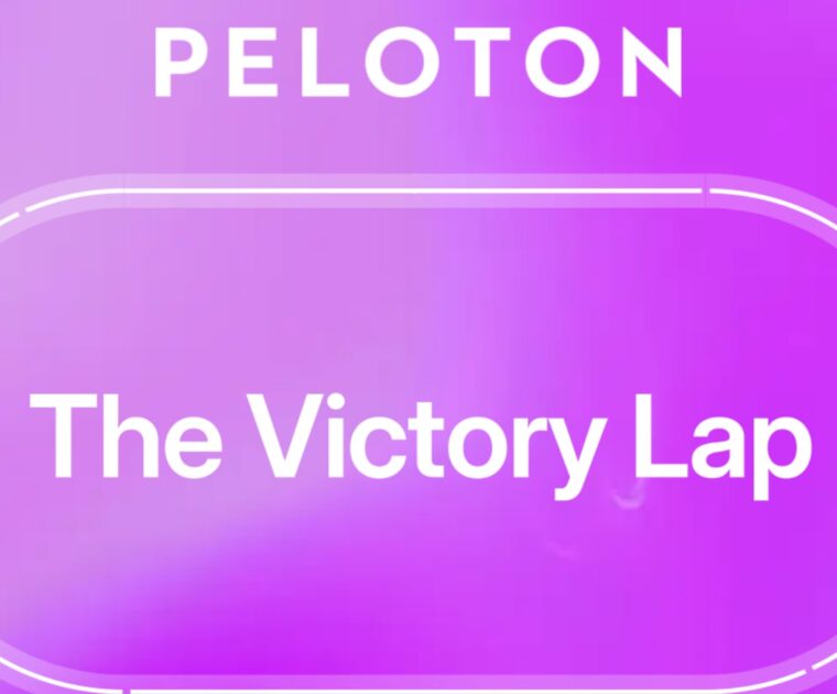Peloton The Victory Lap / Year In Review for 2025.