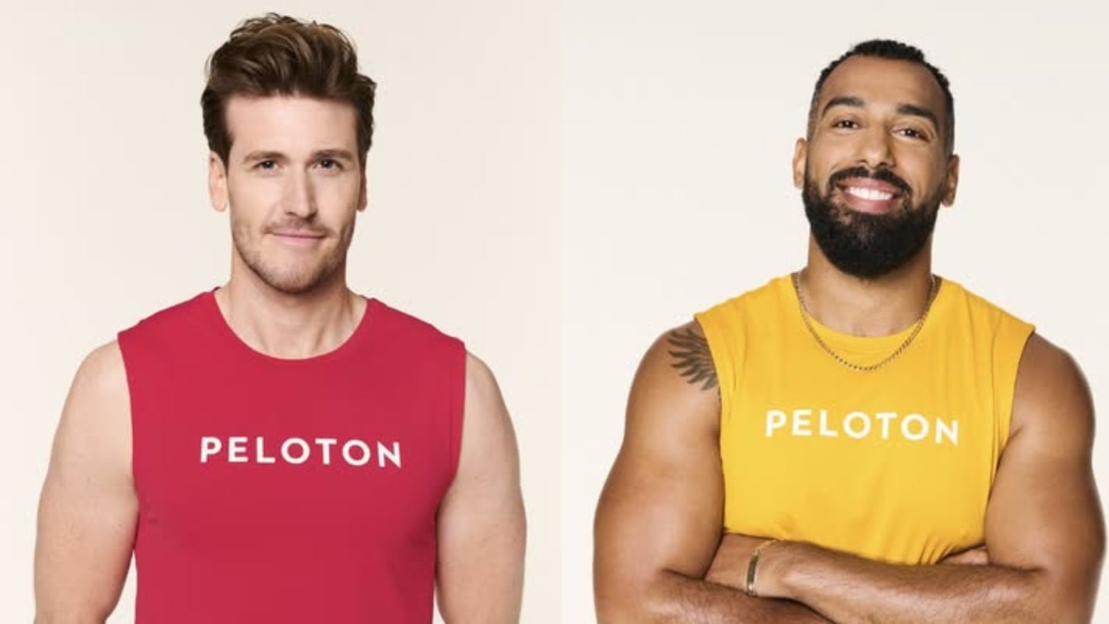 Peloton instructors Bradley Rose & Jermaine Johnson.