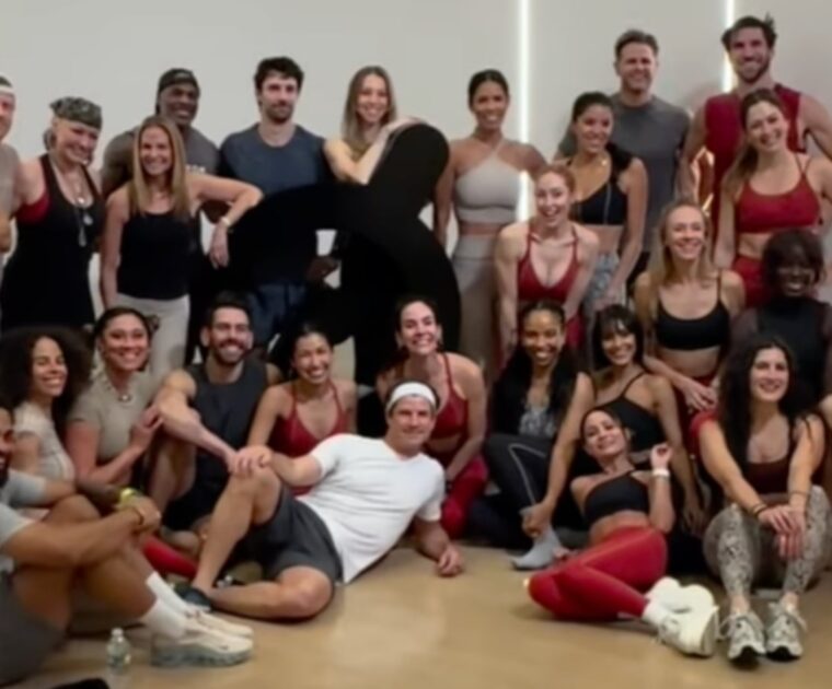 Social media images shared from Peloton's latest instructor summit.