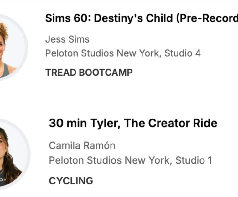Peloton’s February 2026 artist series classes will feature Destiny’s Child and Tyler, The Creator