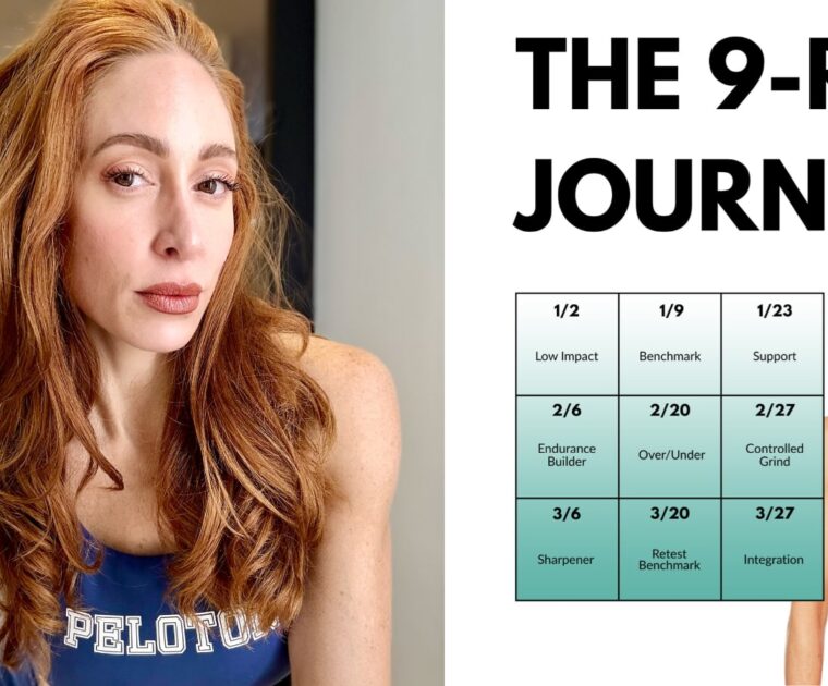 Jess King's 9 week Sweat Steady Training Series for 2026.