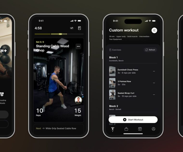 The Peloton Strength+ app is now available in Canada.