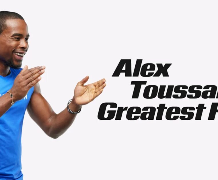 Alex Toussaint's greatest hits class collection on Peloton.