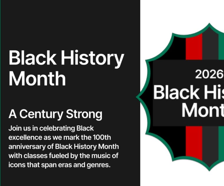 @PelotonStudios Instagram Story announcing 2026 Black History Month celebration and the badge for this year.