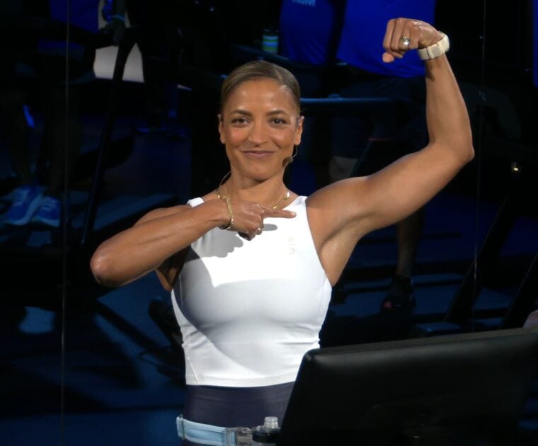 Peloton instructor Joslyn Thompson Rule.