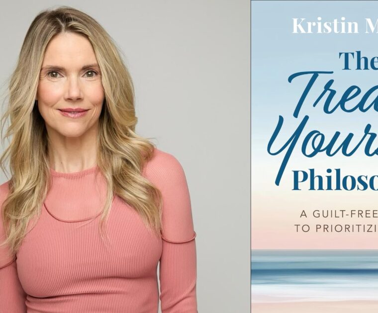 Kristin McGee has a new book called "The Treat Yourself Philosophy: A Guilt-Free Guide to Prioritizing You"