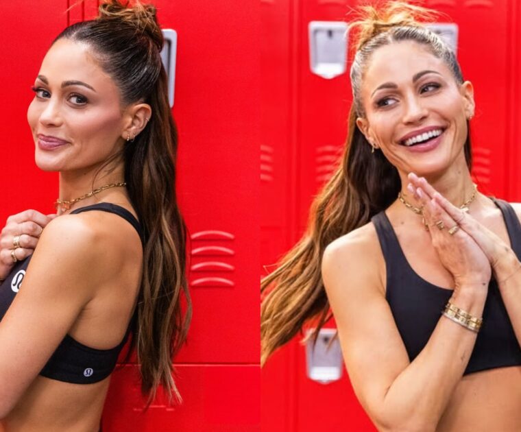 Olivia Amato's Instagram post announcing lululemon ambassadorship.