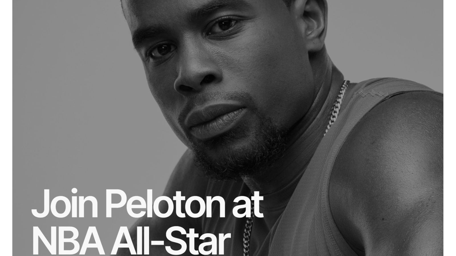 Alex Toussaint hosting a 5K run at the NBA All-Star Weekend.