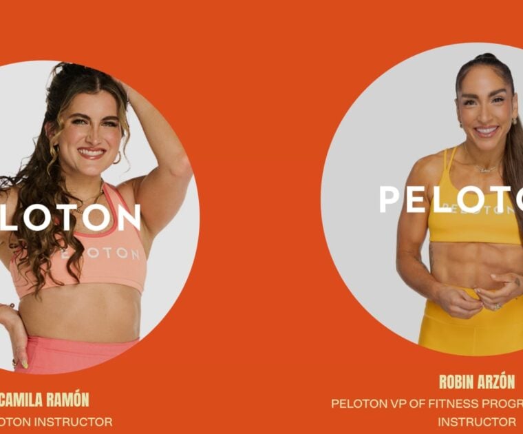 Event website showing Robin and Camila as instructors.