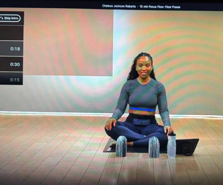 New class plan feature shown on Peloton devices.