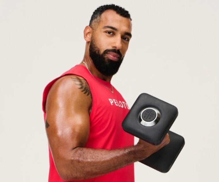 Peloton instructor Jermaine Johnson.