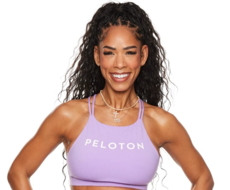 Peloton instructor Kirsten Ferguson.