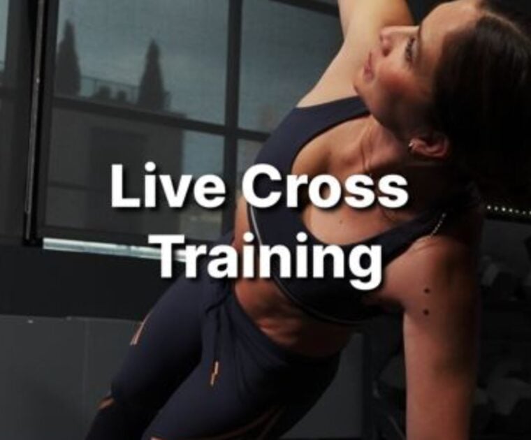 Peloton's Instagram post teasing new Cross Training Program.
