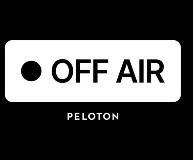 Peloton "Off Air" tease