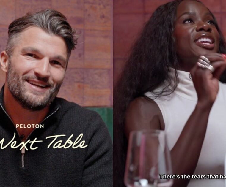 Clips from the teaser of Peloton At The Next Table with Jon Hosking.