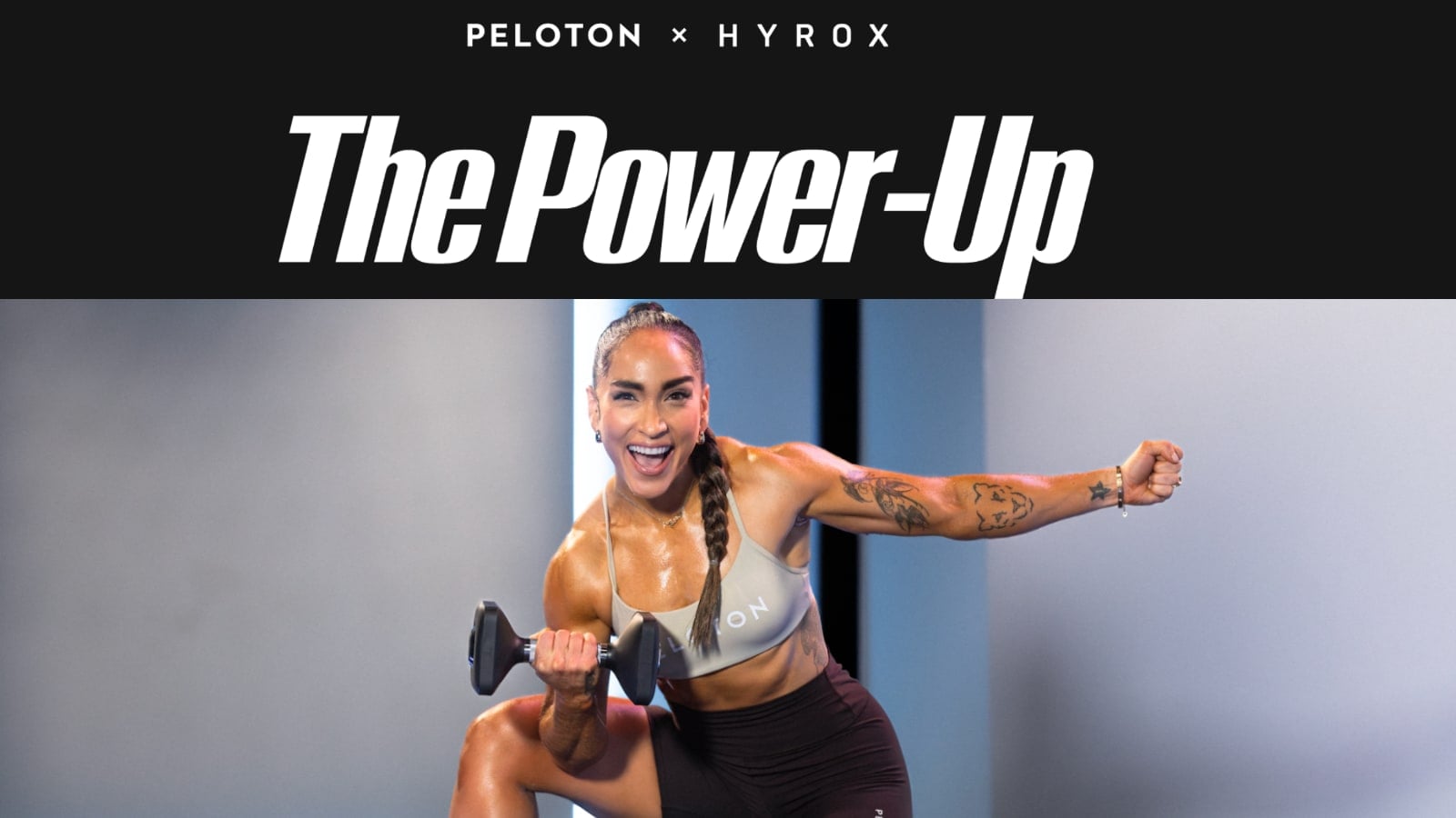 Peloton x HYROX Power Up Event in Miami with RObin Arzon.
