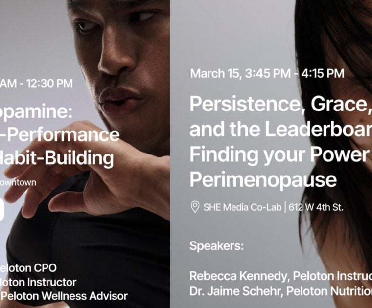 @OnePeloton Instagram Story announcing SXSW panel.