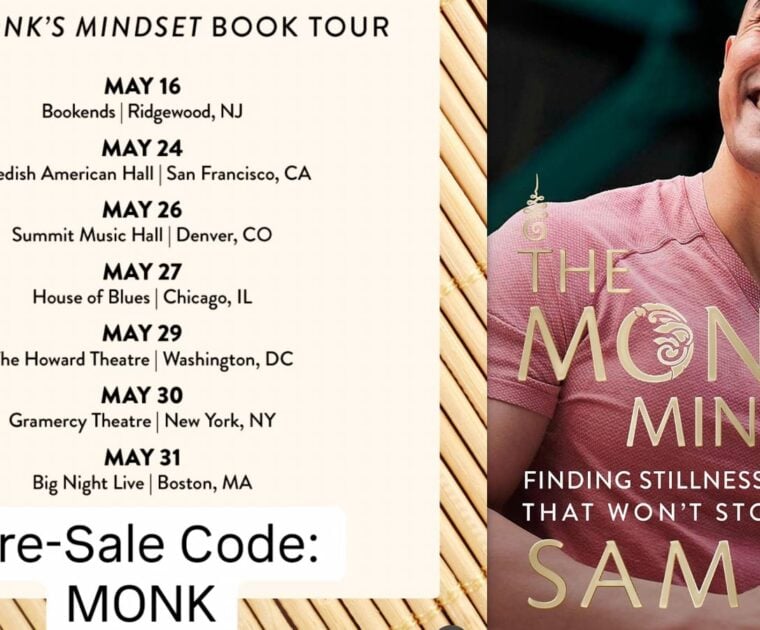 Sam Yo Book Tour details.