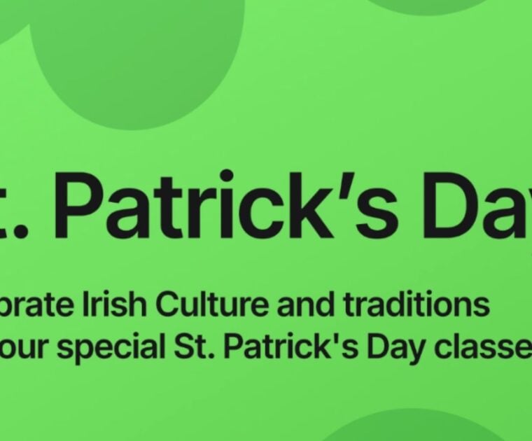 Peloton St. Patrick's Day classes for 2026