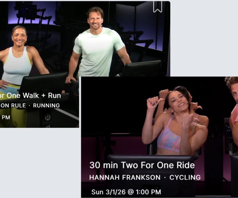 New Peloton classes with guest instructor Tim Robards.