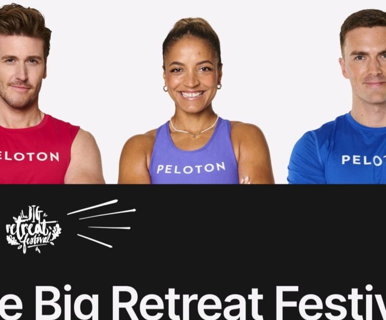 Peloton is the Connected Wellness Partner of The Big Retreat Festival.