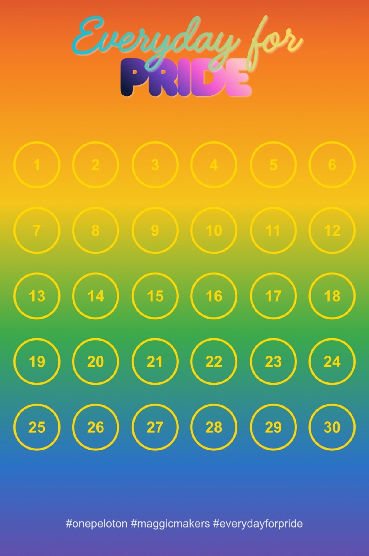 Core Pride tracker.
