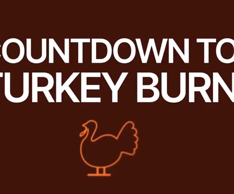 Peloton's 2025 Countdown To Turkey Burn Live Cross Training program.